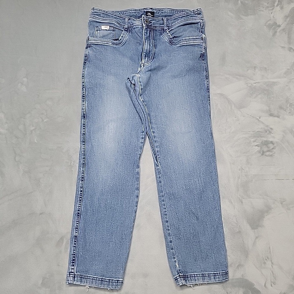 Kuhl Jeans Mens 34x30 Blue Klassik Fit Articulated Knee Stretch Denim Gorp